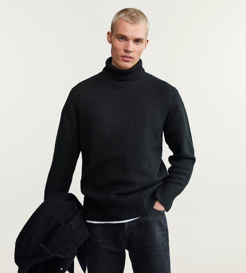 Black Turtleneck