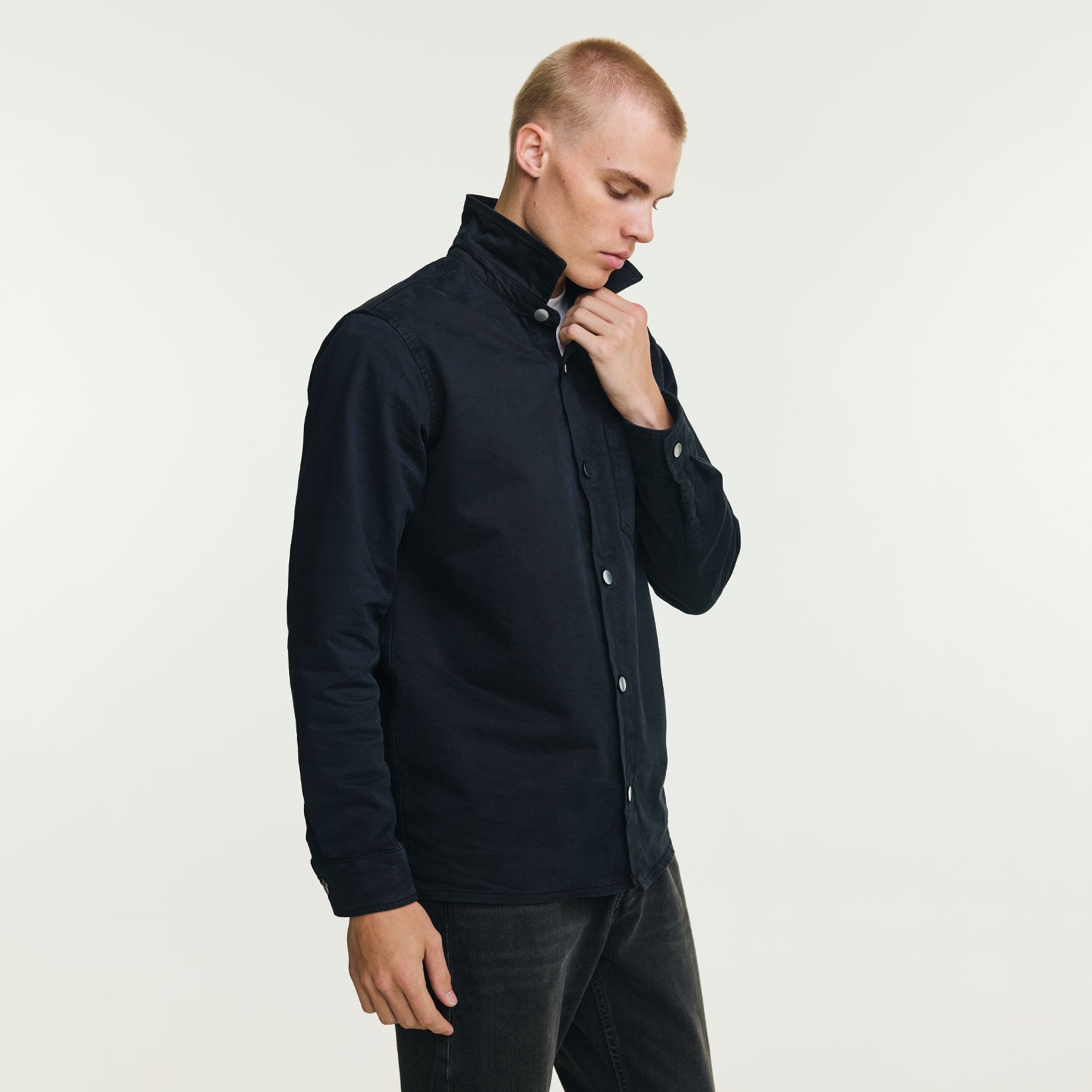 One Pocket Overshirt in Cotton