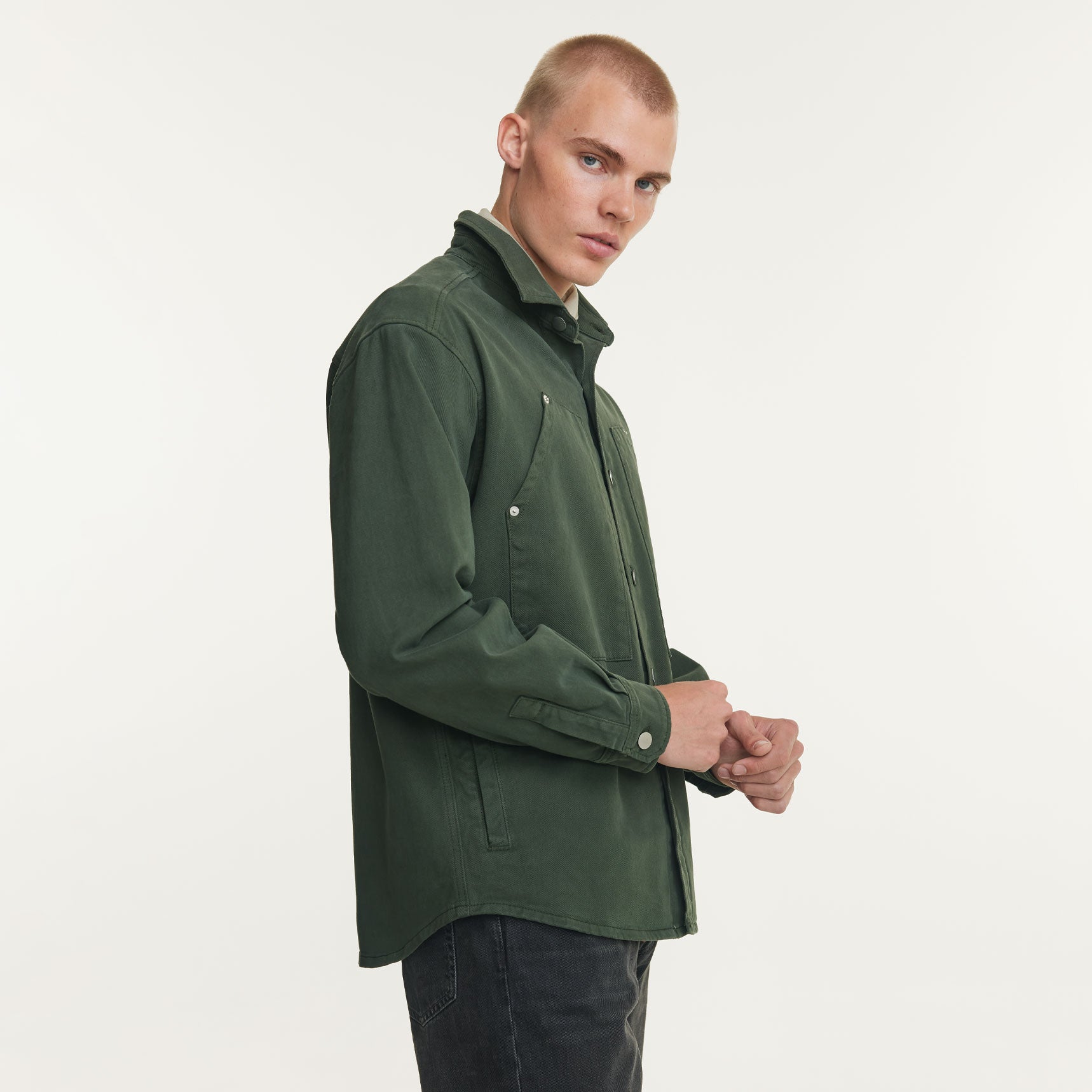 Twill Jacket in Cotton